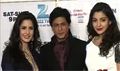 Katrina Kaif and Anushka Sharma, Shahrukh Khan on the sets of 'Sa Re Ga Ma Pa'