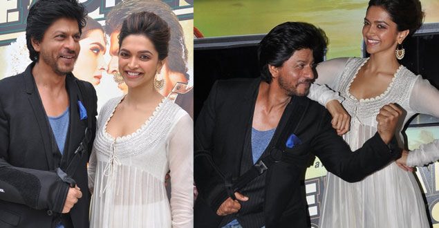 SRK launches 'Chennai Express' first look, praises Deepika
