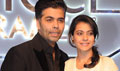 Kajol and Karan Johar at FICCI Frames