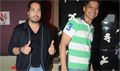 Shaan & Mika Singh, as Pretty & Beautiful ladies on the sets of the film 'Balwinder Singh'