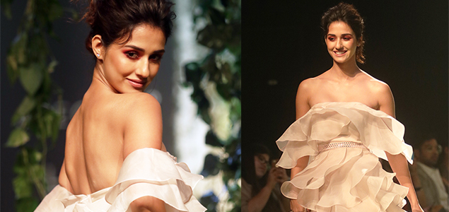 Disha Patani walks for Shriya Som at Lakme Fashion Week 2018 - Pictures