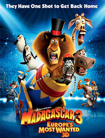 All about Madagascar 3 3D
