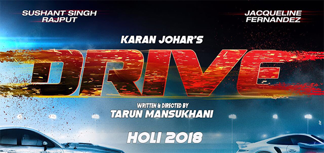 Latest poster of Drive starring Sushant Singh Rajput & Jacqueline Fernandez