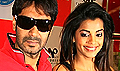 Ajay & Mughda promote All the Best at Provogue store