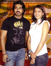 Ram Charan and Kajal Agarwal team up