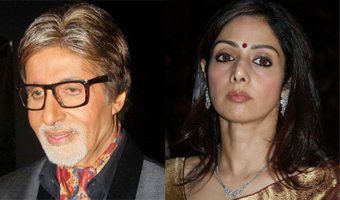 Big B enjoying working with Sridevi after ages