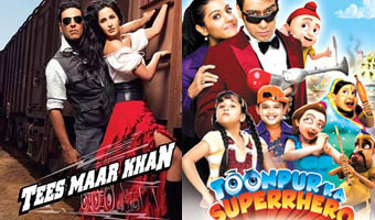 Its Tees Maar Khan vs Toonpur Ka Superhero this Friday