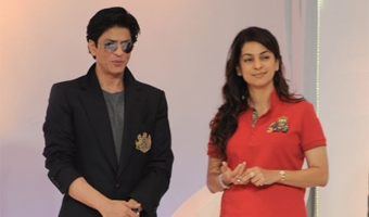 Juhi Chawla stunned as Shah Rukh turns up on time