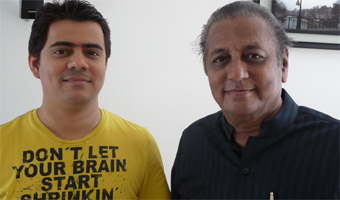 Anil Mohiles son regrets not being with him in his last hours