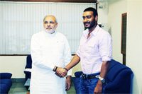 Ajay Devgn meets Narendra Modi