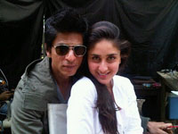 SRK thanks Kareena for working hard, fast! 