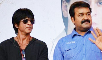 Mohanlal takes SRK around Kollam