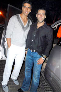 Akshay, Salman to shoot together 