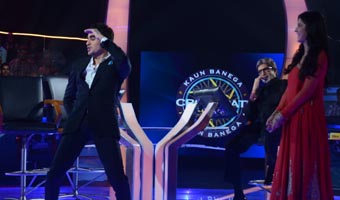 Imran dances to Sheila on KBC