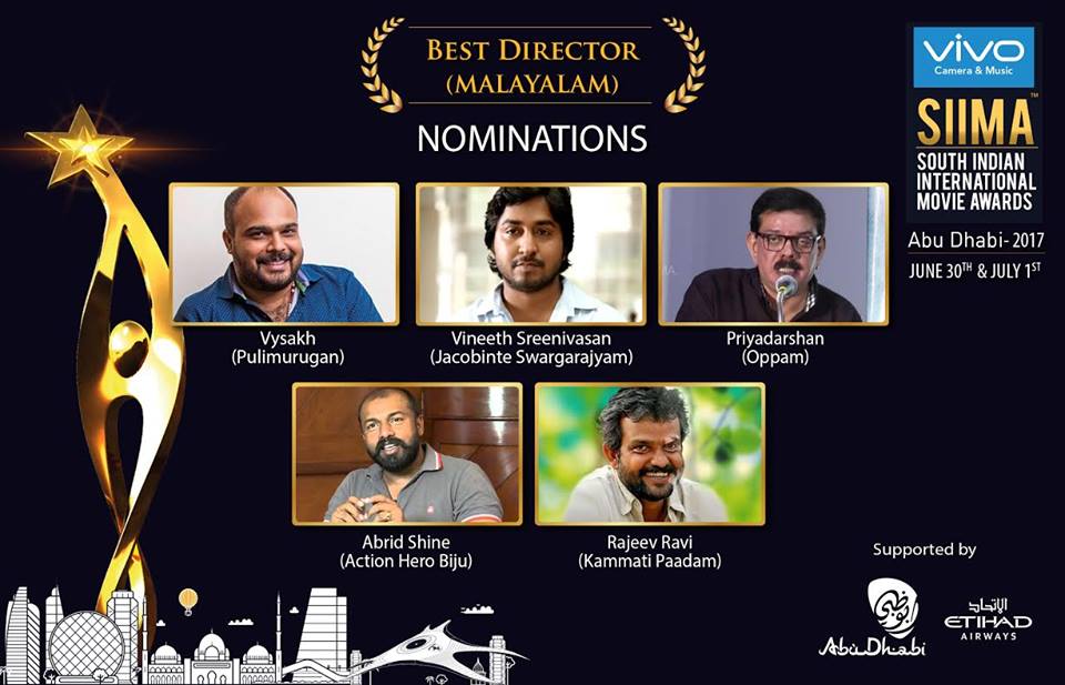 SIIMA 2017 Nominations for BEST DIRECTOR 