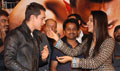 Aamir, Asin and Jiah at Ghajini success party - Ghajini Event Photos