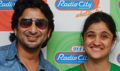 Dia & Arshad promote Hum Tum Aur Ghost on Radiocity - Hum Tum Aur Ghost Event Photos