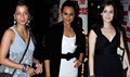 Dia, Sonakshi and Mughda at Anjana Anjani special screening - Anjaana Anjaani Event Photos