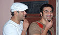 Salman, Arbaaz and Karan at Dabangg Screening - Dabangg Event Photos