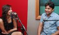 Sonam Kapoor with Aisha team with RJ Anurag Pandey of Fever FM - Aisha Event Photos