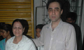 Aamir's Brother, Faisal and Mom at Rockstar Screening - Rockstar Event Photos