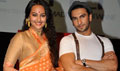 Ranveer and Sonakshi at the launch of movie Lootera - Lootera