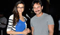 Saif & Deepika return from Aarakshan shoot wrap-up in Bhopal - Aarakshan