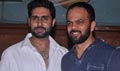 Abhishek Meets Fans at Bol Bachchan Screening - Bol Bachchan Event Photos