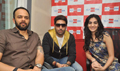 Abhishek with Rohit Shetty and RJ Yamini Promote Bol Bachchan - Bol Bachchan Event Photos