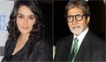 Big B and Preity Zinta at Ishq in Paris-Isabelle Adjani Event - Ishkq In Paris Event Photos