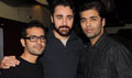 Imraan and Karan Johar meet Ek Main Aur Ek Tuu Patrons - Ek Main Aur Ekk Tu Event Photos