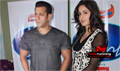 Salman and Katrina on the sets of Indian Idol - Ek Tha Tiger Event Photos