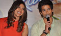 Shahid and Priyanka at Teri Meri Kahani Theatrical Trailor Launch - Teri Meri Kahaani