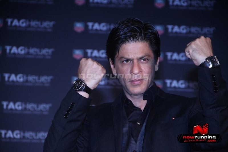 Shahrukh Khan Unveils Tag Heuer Carrera Series Pictures nowrunning