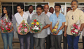 AMAT Team Visit Hydrabad Theaters - Antakumundu Aataruvaata Event Photos