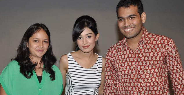 Amrita Rao At NM College Umang Fest