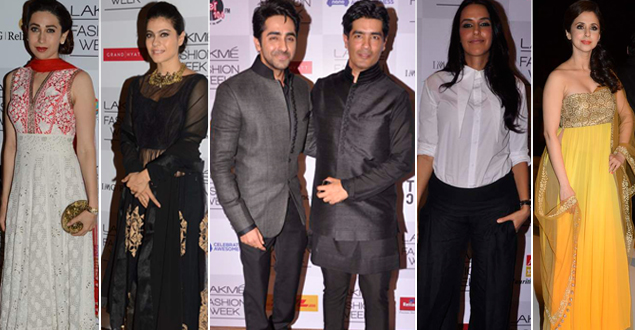 Manish Malhotra displays ethnic Indian wear at LFW curtain raiser