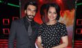 Ranveer Singh and Sonakshi at the grand finale of Master Chef  - Lootera