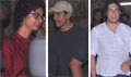 Aamir, Kiran And Junaid Watch Grand Masti Movie - Grand Masti