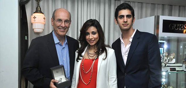 Amrita Puri at the unveiling of Guess and Gc watches best selling collection