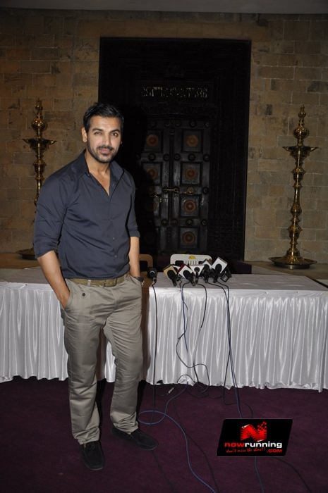 John Abraham snapped at domestic airport Pictures | nowrunning