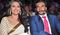 Sonakshi Sinha And Ranveer Singh At Trailor Launch Of Film Lootera - Lootera