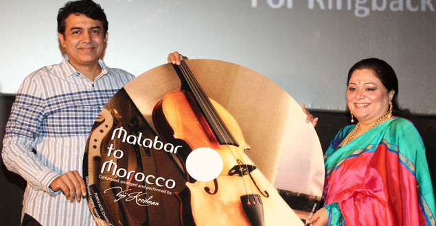 Rajiv Menon Launches 'Malabar to Morocco' Violin Instrumental Album