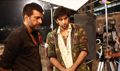 Ranbir and Javed Jaffrey snapped on the sets of Besharm - Besharam