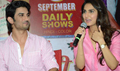 Sushant Singh And Vaani Kapoor At The Song Launch Of The Film Shuddh Desi Romance  - Shuddh Desi Romance