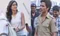 Shahid and Ileana riding horse for Phata Poster Nikla Hero - Phata Poster Nikla Hero Event Photos