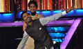 Sonam and Dhanush on the sets of Jhalak dikhla jaa - Raanjhnaa Event Photos