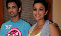 Sushant And Parineeti Chopra Promote Shuddh Desi Romance - Shuddh Desi Romance Event Photos