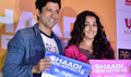 Vidya And Farhan At Shaadi Ke Side Effects Launch - Shaadi Ke Side Effects