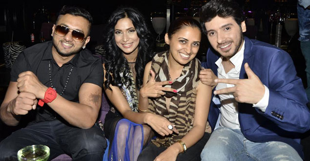 Yo Yo Honey Singh On Location Of Film Zaalim Dilli At Cavalli Club
